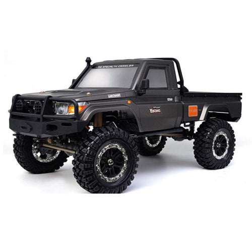 Stirlingkit YK 4101PRO 1/10 2.4G 6CH 4WD Off-road Vehicle RC Crawler Car Remote Control Pickup Truck Toy - Grey