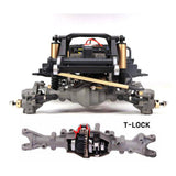 Stirlingkit YK 4101PRO 1/10 2.4G 6CH 4WD Off-road Vehicle RC Crawler Car Remote Control Pickup Truck Toy - Grey, view 6