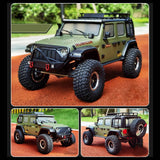 Stirlingkit YK 4102PRO 1/10 2.4G 6CH 4WD Off Road Electric RC Crawler Vehicle Car Truck Toy, view 2
