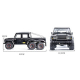 Stirlingkit YK 6101 6×6 Off-road Pickup Truck RC Simulated Crawler Car 1/10, view 4