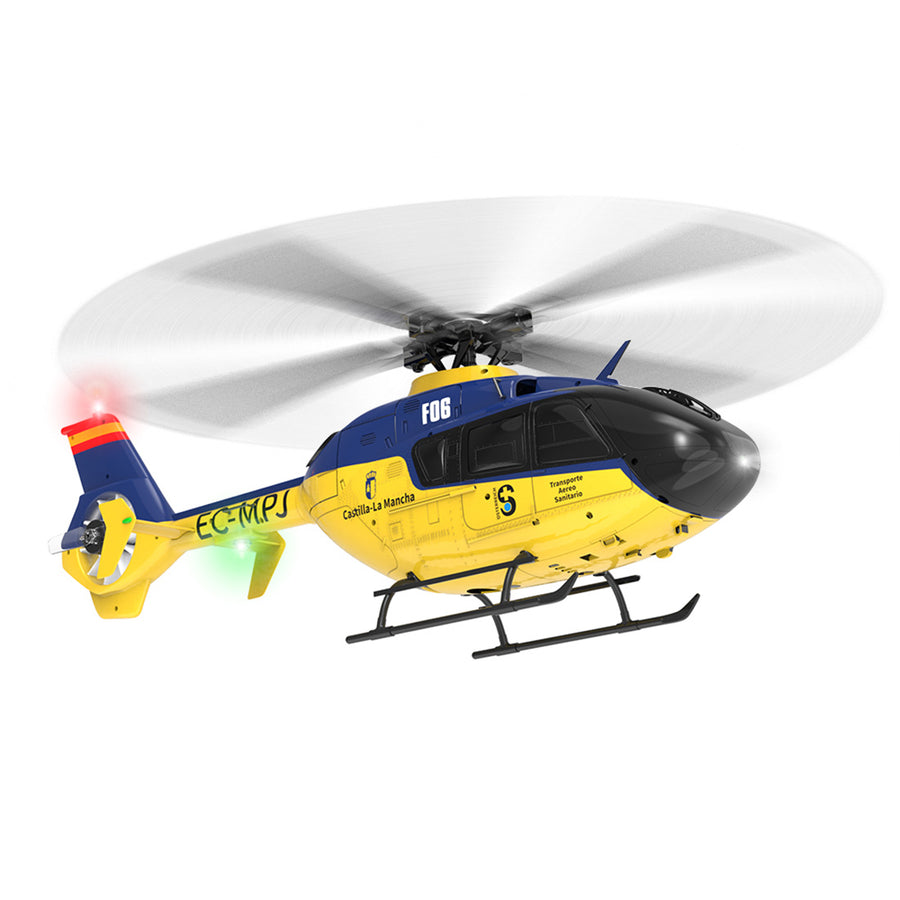 Stirlingkit YU XIANG EC-135 1/36 2.4G 6CH Direct Drive Brushless 3D/6G RC Helicopter Model - RTF Version