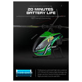 Stirlingkit YU XIANG F03 2.4G Flybarless RC Helicopter 4CH Air Pressure Altitude Hold Single Blade, view 3