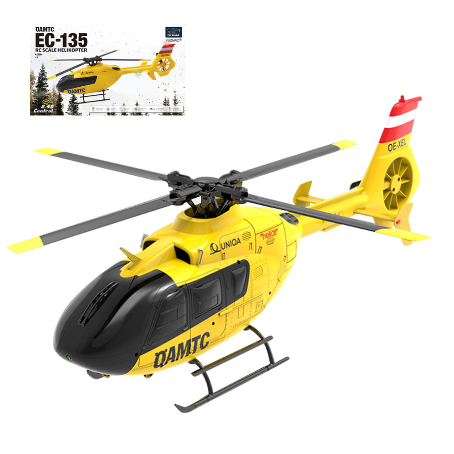 Stirlingkit YU XIANG F06 EC-135 2.4G 6CH RC RTF Easy to Fly OAMTC RC Helicopter 1/36 Scale