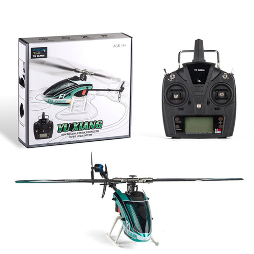 Stirlingkit YU XIANG F1 RC Airplane RTF 2.4G 6CH Electric Rotor Helicopter with 6G Self-stabilized Flight Mode & 3D Stunt