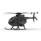 Stirlingkit YU XIANG F119S MD500 MH-6 Little Bird Military GPS RC Helicopter Model RTF 1/16 Scale 250-Class 2.4G 9CH 6G/3D & Openable Cockpit, view 5