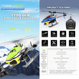 Stirlingkit YU XIANG F120 2.4G 6CH Aircraft Direct Drive Brushless RC Helicopter Model RTF, view 2