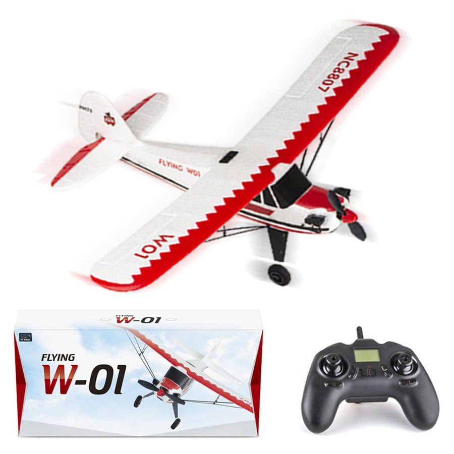 Stirlingkit YU XIANG W01-J3 Beginners 2.4GHZ 3CH Electric RC Glider Airplane EPP Aircraft with 6-axis Gyroscope