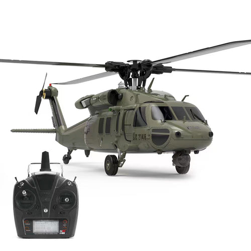 Stirlingkit YUXIANG YXZNRC F09 RC Military Helicopter 1/47 2.4G 6CH Brushless RTF for Adults