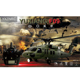 Stirlingkit YUXIANG YXZNRC F09 RC Military Helicopter 1/47 2.4G 6CH Brushless RTF for Adults, view 4