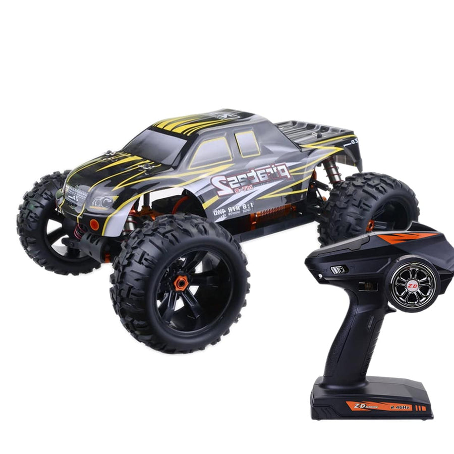 Stirlingkit ZD Racing 9116 V3 1/8 2.4G 4WD Brushless Motor RC Car Monster Off-road Truck - RTR Version Black