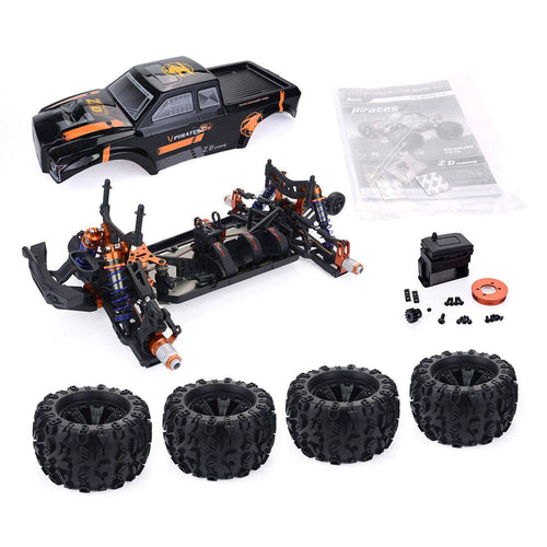 Stirlingkit ZD Racing MT8 Pirates3 1/8 4WD 90km/h DIY Monster Truck Car Frame Kit - KIT Version