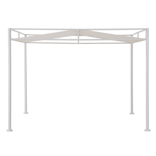 Sunjoy Darkeford Sling Canopy Lean To Pergola 10x10 - White