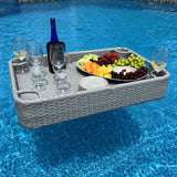 Sunjoy Aquasis Floating Pool Service Tray 36" x 24" - Harbor Gray, view 2