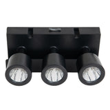 Sunjoy 9W Magnetic 3-Light Accent Adjustable LED Ceiling Spotlight, view 4