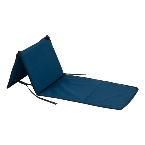 Sunjoy Beach Mat with Adjustable Backrest for Adults (Set of 1) - Blue