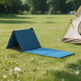 Sunjoy Beach Mat with Adjustable Backrest for Adults (Set of 1) - Blue, view 2