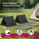 Sunjoy Beach Mat with Adjustable Backrest for Adults (Set of 2) - Gray, view 6