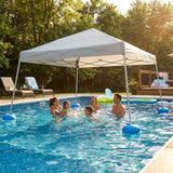 Sunjoy Aquasis Floating Pool Gazebo, 10×10 - Anchor Gray, view 2