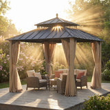 Sunjoy Kingston Elite Cedar Gazebo, 10x10, view 2