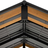 Sunjoy Timberland Premium Wood Carport, 11x20, view 4