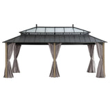 Sunjoy Kingston Horizon PC-Vent Cedar Gazebo, 12x20, view 4