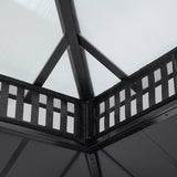 Sunjoy Kingston Horizon PC-Vent Cedar Gazebo, 12x20, view 6