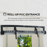 Sunjoy 12x30 Sundale Party Tent with 8 Removable PE Windows and 2 Roll-up Side Walls, view 5