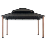 Sunjoy Summit Heavy-Duty Double-Roof Gazebo, 13x15, view 3