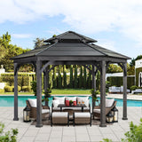 Sunjoy Ashland Hexagonal Gazebo 14.6x14.6 / 18x18, view 2
