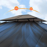 Sunjoy Fenwick Hardtop Gazebo 12x14 / 16x18, view 5