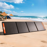 Sunjoy IceCove 226W Foldable Portable Solar Panel with Adjustable Kickstands, view 2
