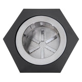 Sunjoy Hexagon Smokeless Fire Pit 28'' - Triangle Pattern & Gray, view 5