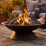 Sunjoy Jenax Steel Wood Burning Fire Bowl 29'', view 2