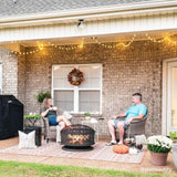 Sunjoy Round Wood-Burning Steel Fire Pit 30'', view 2