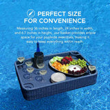 Sunjoy Aquasis Floating Pool Service Tray 36x24 - Deep Navy, view 6