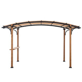 Sunjoy Arcadia Arched Canopy Pergola, 9x13, view 3