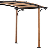 Sunjoy Arcadia Arched Canopy Pergola, 9x13, view 6