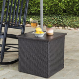 Sunjoy Combination Umbrella Stand Side Table, view 2