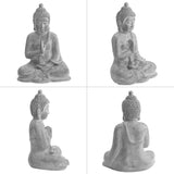 Sunjoy Serenity Blessing Buddha Statue 20" – Weathered Stone Gray, view 6