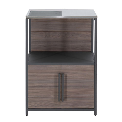 Sunjoy Fleetwood Stainless Steel Outdoor Kitchen Island Counter