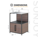 Sunjoy Fleetwood Stainless Steel Outdoor Kitchen Island Counter, view 6