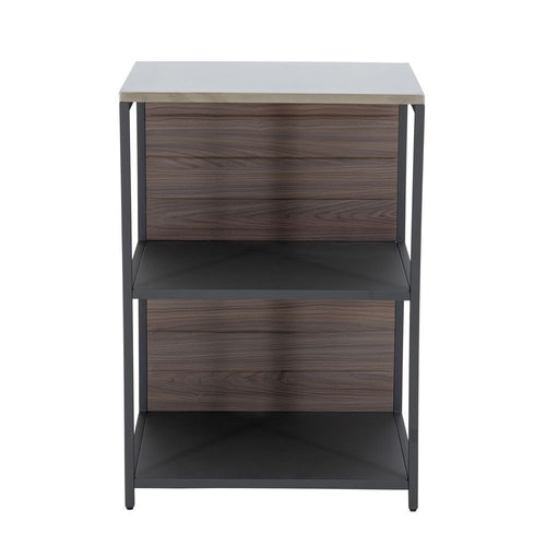Sunjoy Fleetwood Stainless Steel 3-Tier Kitchen Storage Shelf