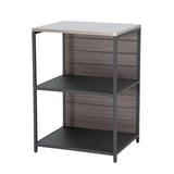 Sunjoy Fleetwood Stainless Steel 3-Tier Kitchen Storage Shelf, view 2
