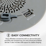 Sunjoy 3-in-1 Floating Drink Holder with Bluetooth 5.0 Speaker and Ambient Light, view 5