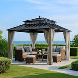 Sunjoy Kingston Elite Cedar Gazebo, 12x10, view 2