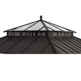 Sunjoy Kingston Horizon PC-Vent Gazebo - Brown, 12x12, view 5