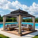 Sunjoy Kingston Elite Cedar Gazebo, 12x12, view 2