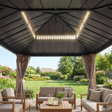 Sunjoy Kingston Elite Cedar Gazebo, 12x12, view 3