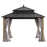 Sunjoy Kingston Elite Cedar Gazebo, 12x12, view 4