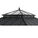 Sunjoy Kingston Horizon PC-Vent Gazebo - Slate Gray, 12x12, view 5